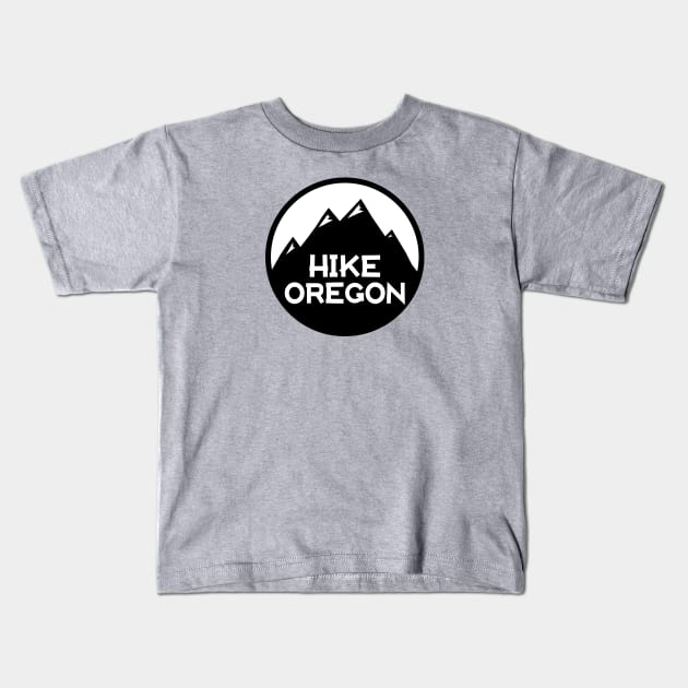 Hike Oregon T-Shirt Kids T-Shirt by HolidayShirts